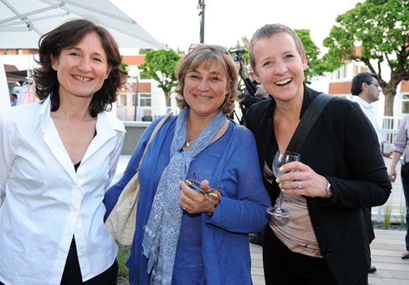 38. Pascale Machecourt (Atelier Papyrus Architecte), Corinne Bruyand (Novotel) et Dominique Hottois (Dinterieur)