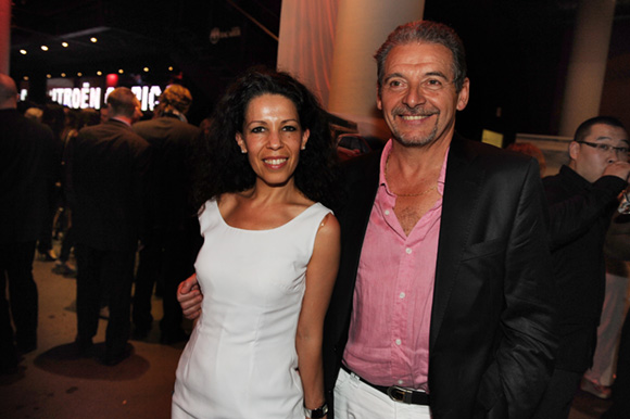 41. Leïla, danseuse orientale et Yves Martjollet (Dam)