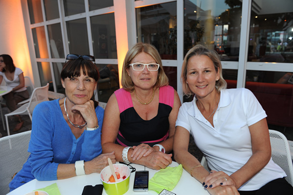 42. Martine Mostachetti (Pur Attitude), Marie-Paule Camus (Areva) et Inès Gres (Novotel)