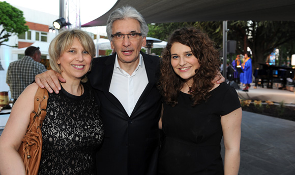 46. Corinne et Philippe Bouaziz (GBDIS) en compagnie de leur fille 