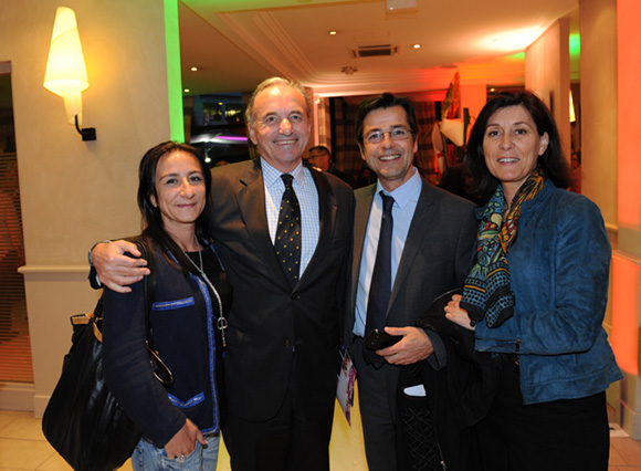 53. Olivia Thibaud, Gérard Herrbach, consul du Grand-Duché de Luxembourg, son épouse Marie-Christine et Emmanuel Hamelin 