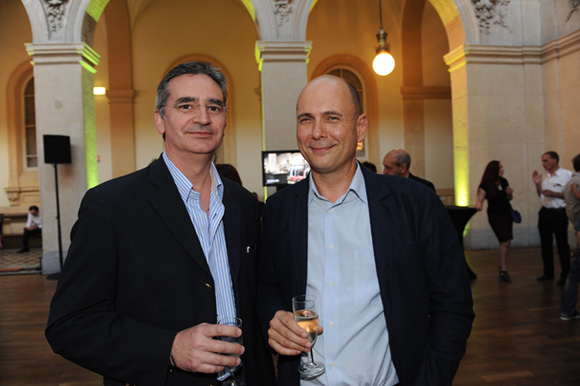 6. Jean-Michel Woulkoff (DWA architecte) et Victor-John Vial-Voiron, président du Conseil régional de l’Ordre des architectes Rhône-Alpes