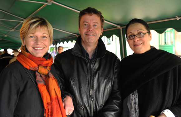 6. Andréa Cottin (APEG), son époux Joël (Jacobs) et Sandra Schaudt (APEG)