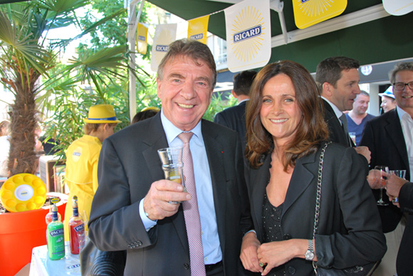 8. Bernard Fontanel, président du MEDEF Lyon-Rhône et Elodie Aucourt, directrice générale d'Entreprises-Habitat