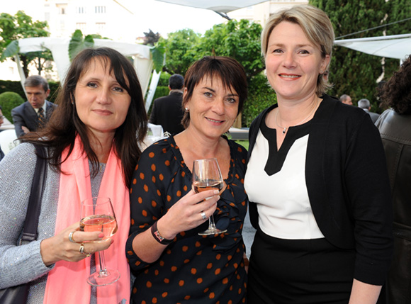 9. Nathalie Bernard et Véronique Lahousse (PWC), Valérie Kern (Warwick Reine Astrid)