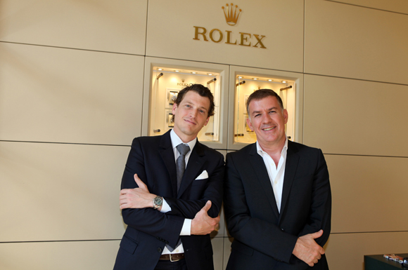 10. Arnaud Reverdin (Rolex France) et Nicolas Winckler (Lyon People)