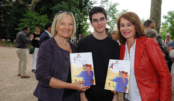 12. Jocelyne Vidal (Club de la Presse), Yann Damezin et Françoise Petit (Dodo)