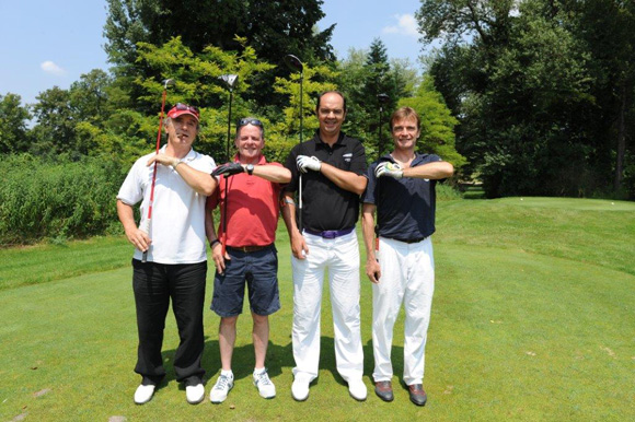 12. Patrick Aubry, Franck Avazeri, Benoît Licour et Jean-Marc Feuillas