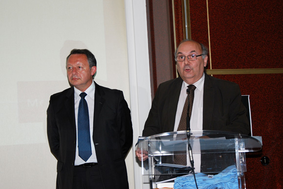 12. Marc Feuillet (Président de l’Office des sports de Lyon) et Thierry Braillard (Adjoint aux Sports)