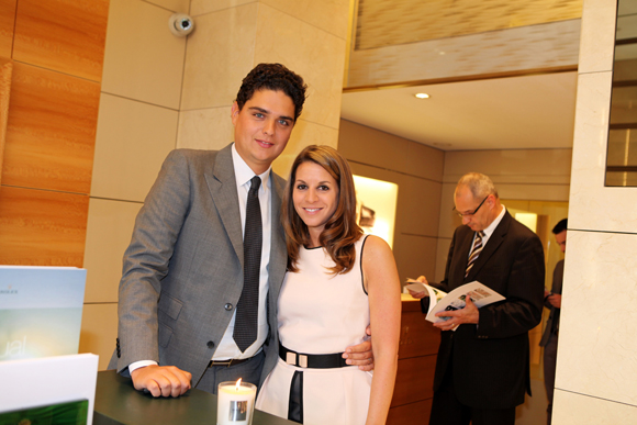 12. Benjamin Uzel et son épouse Laura Maier (Rolex)
