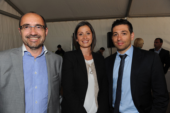 13. Christophe Mure (Wall Invest France), Laurene Berry (PGT) et Romain Ientile-Garnaud (Floriot)
