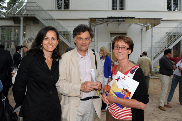 15. Françoise Estienne (EDF), Gilles Salgas (Areva) et Christine Morandi (Le Progrès)