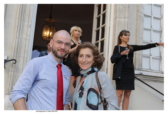 18. Maximilien Durand (Musée des Tissus et Musée des Arts Décoratifs) et Brigitte Honegger (Fly On & TGV Mag) 