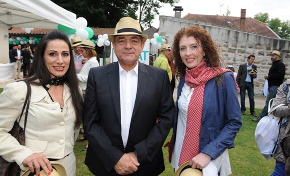 19. Yasmina Zaabi (Assemblée de la diaspora serbe du sud de la France), Michel Jovanovic (TJBAT) et Branka Pierre-Louis (Hôtel Charme et Business à Limonest)
