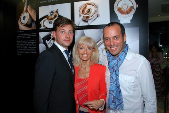 22. Albin Allais (Dior), Marie-Annick Berube (Boutique Dior) et son époux François