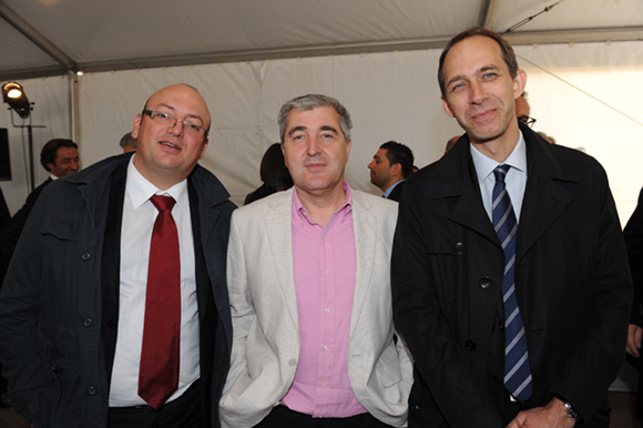 22. Emmanuel Lachgar (SMA BTP Assurances), Christophe Blondel (Floriot) et Yves Le Vagueresse (Groupe SMA BTP)