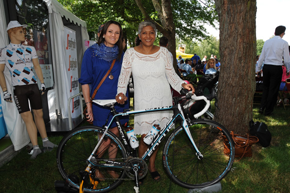 23. Géraldine Biga et Djamila Calla (Lagardère Métropole)