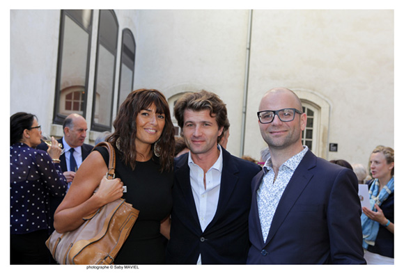 24. Nathalie Imart, Nicolas son époux (Moroso) et Christian Tomadini (Moroso)