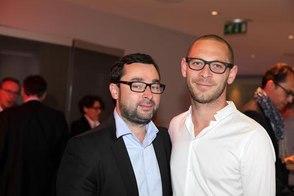 24. Pierre-Antoine Du Grés (Cabinet Hermès) et Alex (Café Milano) 