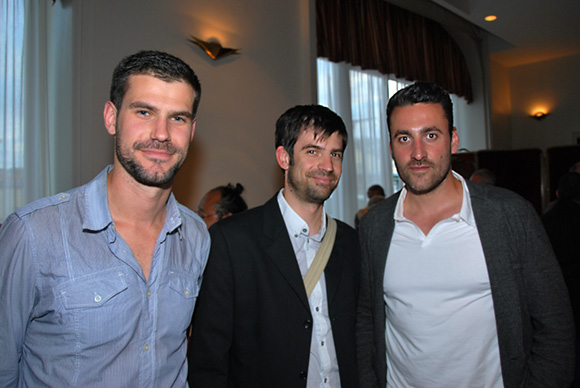 25. Nicolas Meras (Président Lyon Floorball Club), Julien Rut (KIDULT conseil) et Guillaume Olive (LOU Rugby)