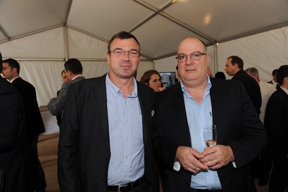 26. Thierry Loison (Cemex) et Jean-Pierre Garioud (Floriot)