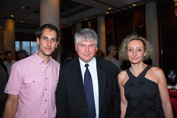 27. Marc Goy (Office des sports de Lyon), Emmanuel Chaix (Président Office des Sports Lyon 6) et Corinne Dagand-Segaud (Office des Sports – Aqua Synchro Lyon)