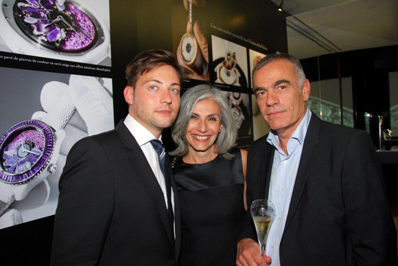 28. Albin Allais (Dior), Nathalie Vaude (Directrice Dior) et Christian Coulot (Renault Lyon Ouest)