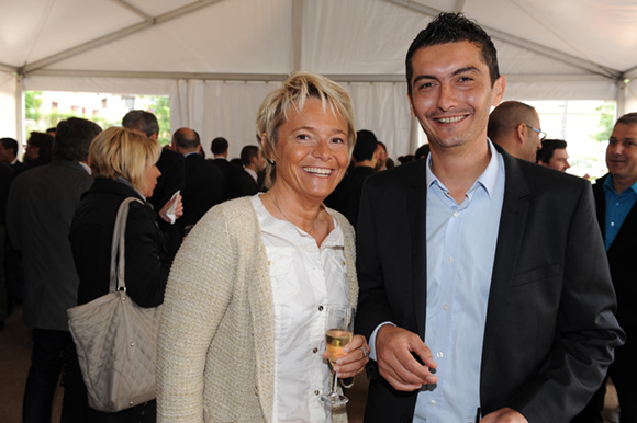 30. Françoise Bourgin (CRPJ) et Christophe Just (ASVEL)