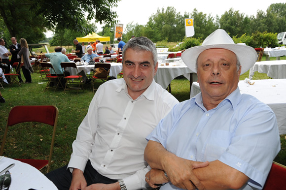 31. Michel Chenevat (Eiffage) et Léandre Borbon (LOU Rugby)