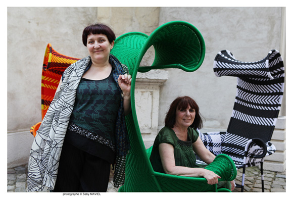 3. Patrizia Moroso (Moroso) et Nadine Gelas, vice-présidente du Grand Lyon
