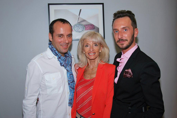 32. François & Marie Annick Berube (Boutique Dior) et Sébastien Gaigher (Maier)