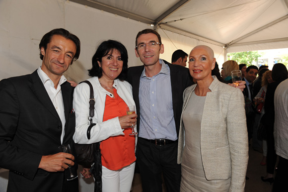 32. Gaétan de Sainte Marie (PME Centrale), Claire Blein (Grand Oral), Pierre Mouray et Françoise Garcia (Floriot)