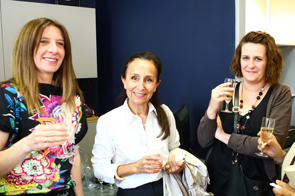 35. Nathalie Robin (Banque Populaire), Annick Menard et Stéphanie Obrier (KA International)