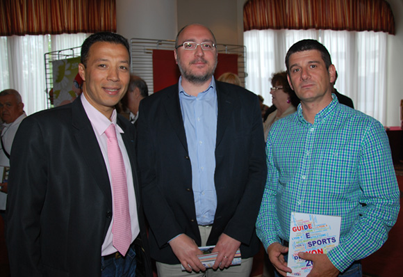 4. Abdel Achache (Adjoint aux sports du 3e), Christophe Limousin (Conseiller du 2ème. Sports) et Jean-Stéphane Chaillet (Chargé de mission du 2ème)