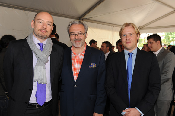44. Patrick Genet, Erick Roux de Bézieux et Benoit Terriere (Syntagme)
