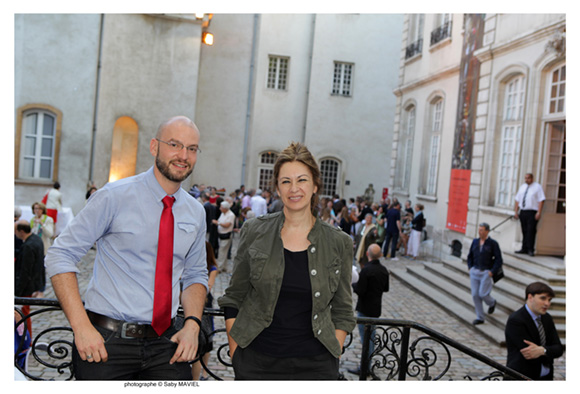 46. Maximilien Durand (Musée des Tissus et Musée des Arts Décoratifs) et Isabelle Arnaud-Descours (Région Rhône-Alpes) 