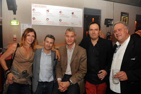 49. Sandrine Frih, Thierry Lahon, Jérôme Malaski, Pierre Chambon et Laurent Duc