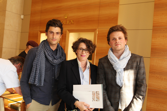 6. Sacha Marcoux (Epitech), Nathalie Rajon (Agence de développement touristique de la Loire) et Romain Rajon (Sotheby's) 