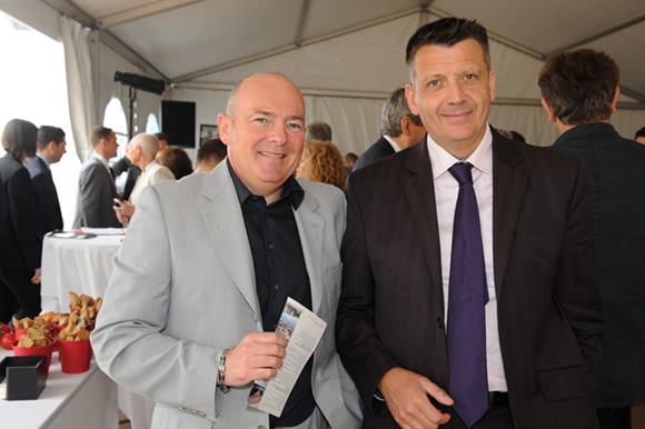 6. Stéphane Michel (Comimpresse) et Thierry Bouchet (Champagne de Venoge)