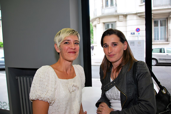 6. Gwenaelle Laurent (Show Home Concept) et Isabelle Burtin (La rivière de carreaux)