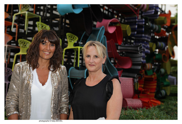 7. Nathalie Imart (Moroso) et Delphine Martin (Formes et Couleurs)