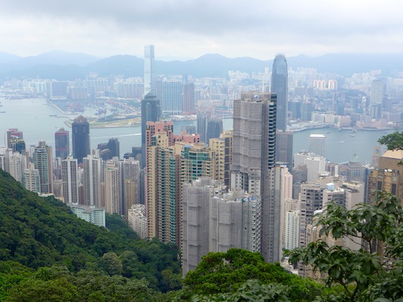 72. Hong-Kong vu depuis Victoria’s Peak