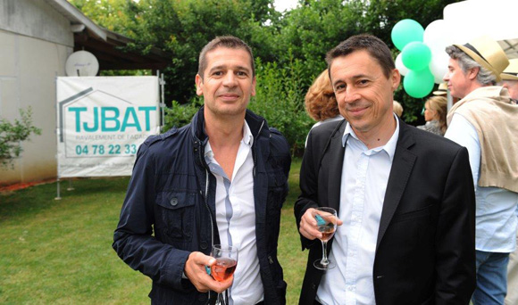7. Henri Ortega (BTP Banque) et Eric Bonin (Peugeot Slica)