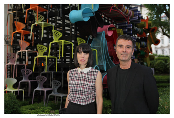 8. Delphine Calas et Xavier Martin (Formes et Couleurs) 