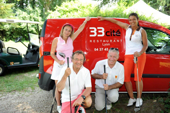 9. Valérie Melon, Didier Charbonnel, Denis de Benazé et Blandine Brochier