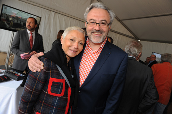 9. Marie-José Gherardi (Le Progrès) et Erick Roux de Bézieux (Syntagme)