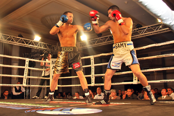 Les meilleurs boxeurs français sur le ring du Casino Le Lyon Vert