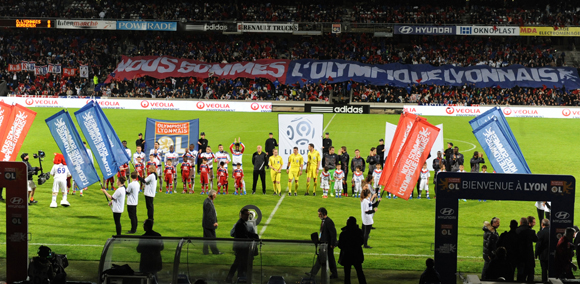 Les tribunes VIP d’OL-Bordeaux