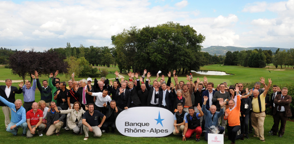 Trophée de Golf Banque Rhône-Alpes 2013