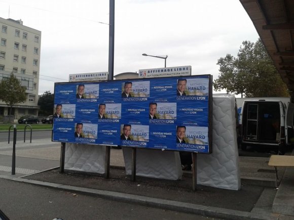 Municipales 2014. Michel Havard dévoile son affiche officielle